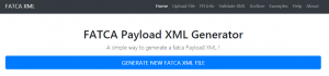 FATCA XML GENERATOR